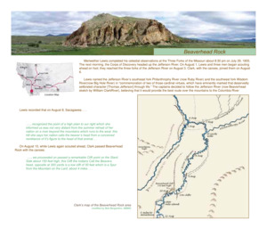 item thumbnail for Lewis and Clark in Montana - Beaverhead Rock