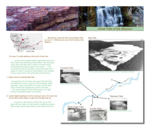 item thumbnail for Lewis and Clark in Montana - Great Falls of the Missouri
