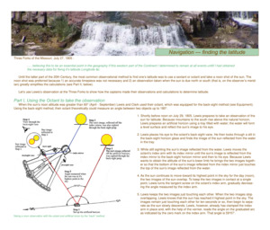 item thumbnail for Lewis and Clark in Montana - Navigation, Finding the Latitude